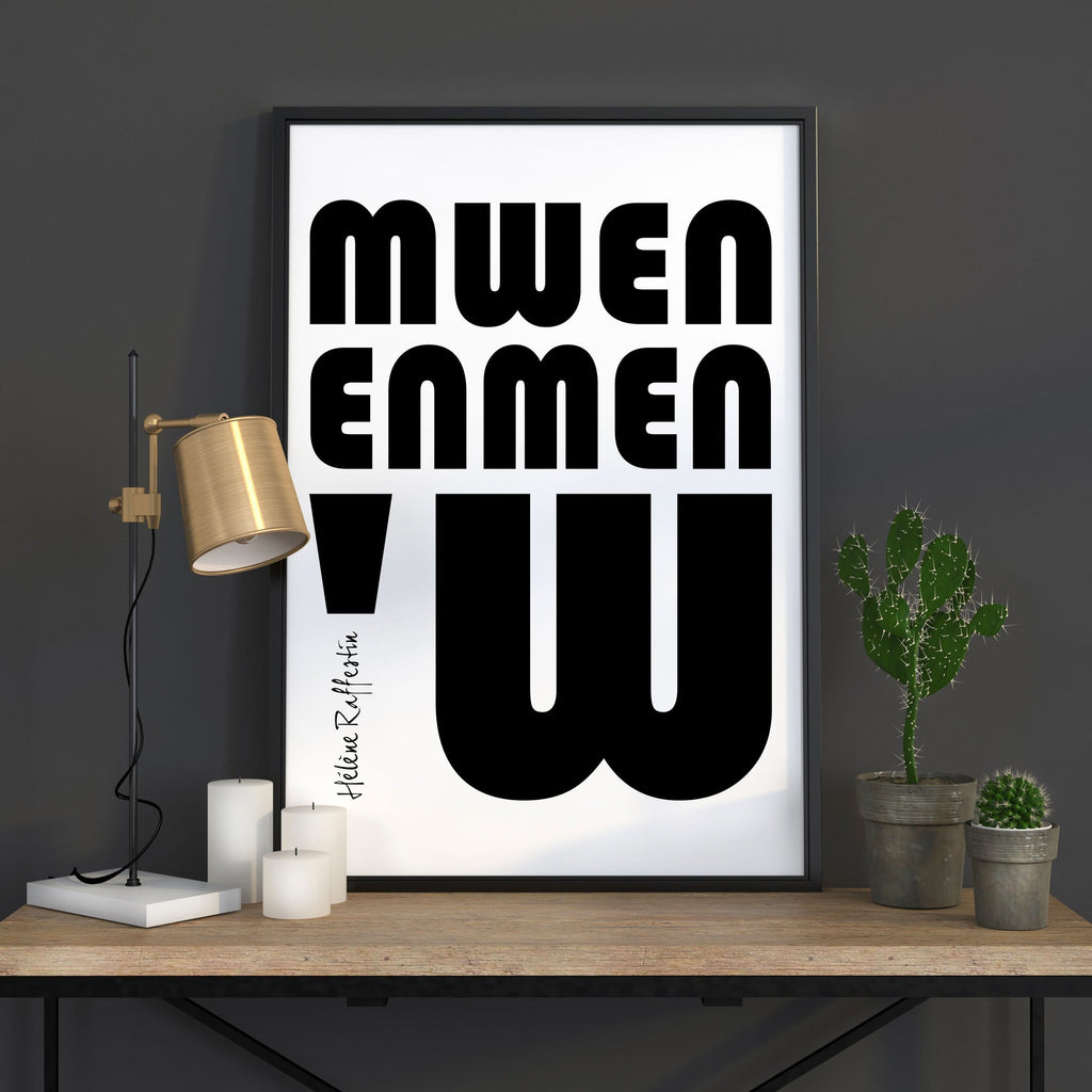 Collection Memento Mori Mwen Enmen'w Helene Raffestin